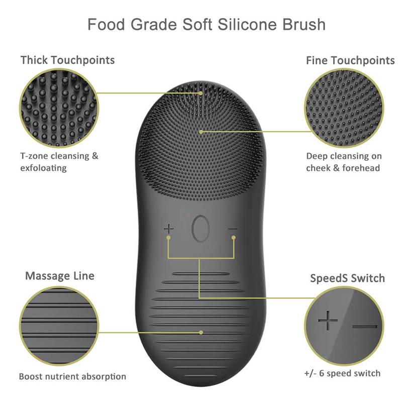 Men's Silicone Face Brush